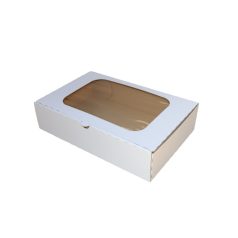 Süteményes kartondoboz ablakos 22x34x8cm