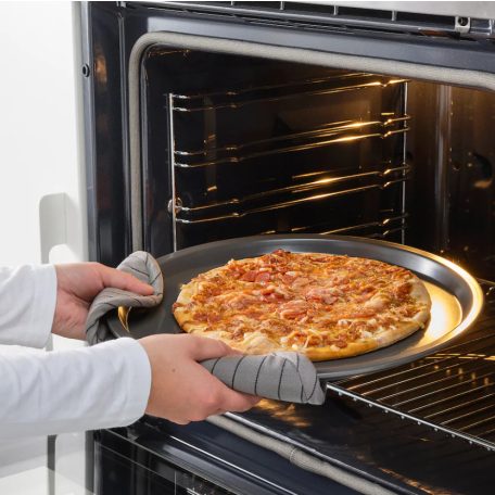 Tapadásmentes pizzasütő tepsi 32 cm