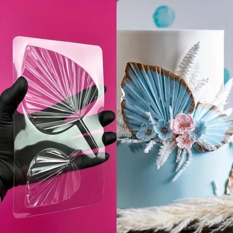 1 db levél alakú csokoládé forma