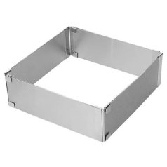   ÁLLÍTHATÓ TORTAFORMA, TORTAKERET – NÉGYZET – KÖZEPES