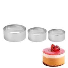 3 DARABOS MOUSSE FORMA – KEREK