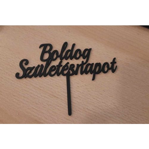 Boldog születésnapot fekete 