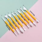 Modellező, fondant díszítő 9 db-os