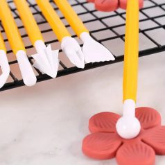 Modellező, fondant díszítő 9 db-os