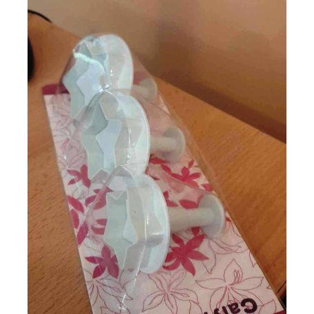 Csillag kiszúró 3 db-os nagy