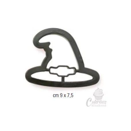 Sütemény kiszúró boszorkánykalap műanyag