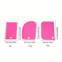 Torta simító habkártya 3 db-os