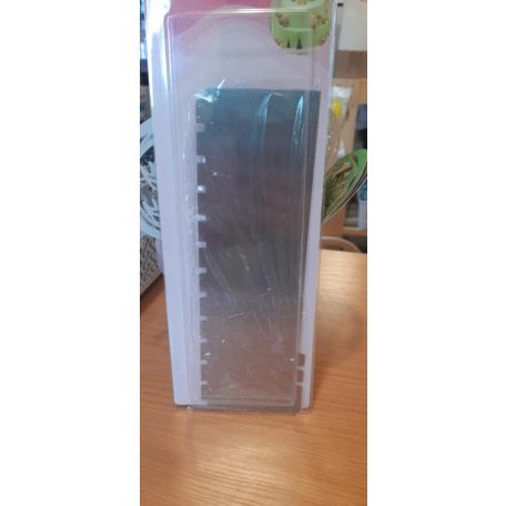 TORTAFORMÁZÓ FÉM HABKÁRTYA KÉT FÉLE SZÖGLETES MINTÁVAL