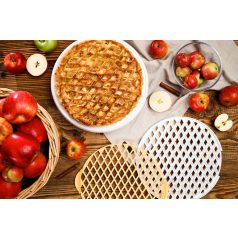 Pite rácsozó rombusz mintával