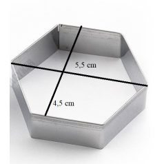 Hatszög fém kiszúró