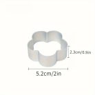 Kiszúró fém virág