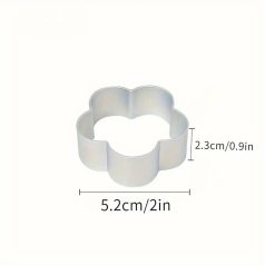 Kiszúró fém virág