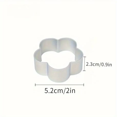 Kiszúró fém virág