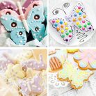 Kiszúró fém pillangó