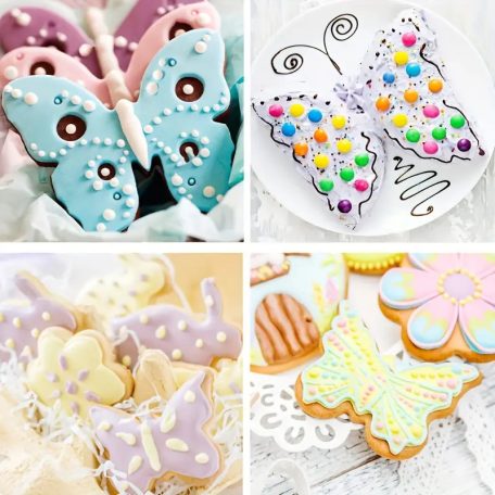 Kiszúró fém pillangó