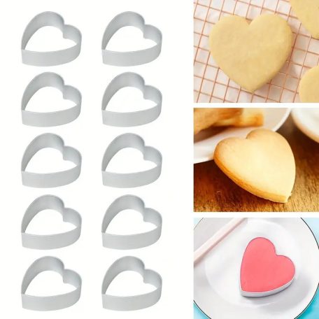 Szív alakú kiszúró