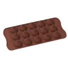 Habcsók bonbon szilikon forma - 15 adagos