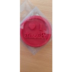 Sütipecsét pótfej I love biscuts