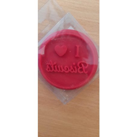 Sütipecsét pótfej I love biscuts