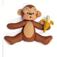 Szilikon forma majom