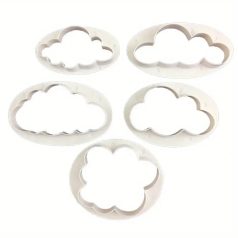 Felhő alakú kiszúró 5 db-os