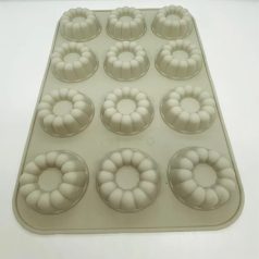 Szilikon mousse forma – Mini kuglóf (kicsi, 12 darab)
