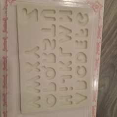 Szilikon betű formázó