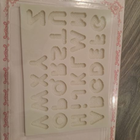 Szilikon betű formázó