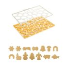 Karácsonyi sütemény szaggató készlet 23 cm x 33 cm