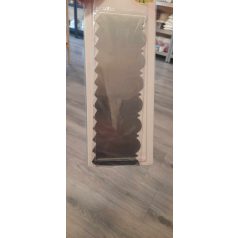 TORTAFORMÁZÓ FÉM HABKÁRTYA KÉT FÉLE MINTÁVAL