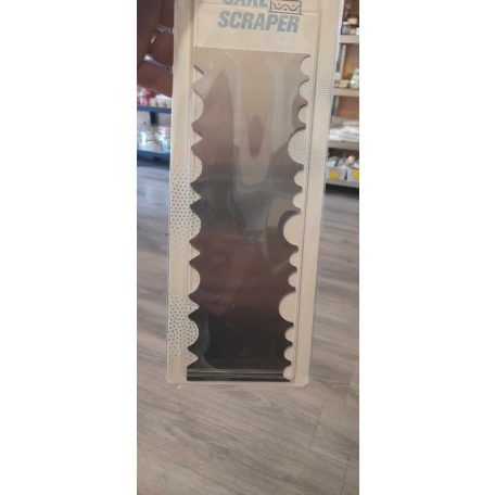 TORTAFORMÁZÓ FÉM HABKÁRTYA KÉT FÉLE HULLÁM MINTÁVAL