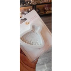 Szilikon forma virágos női ruha