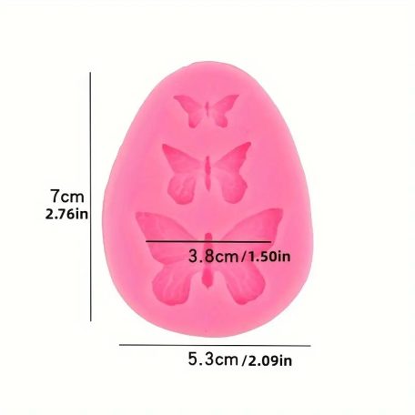 Szilikon forma pillangó