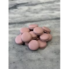 Lila színű macaron héjak 6 db (3 pár)