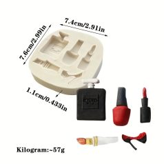 Szilikon forma smink 2.