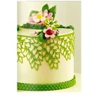 Szilikon csipke forma levél