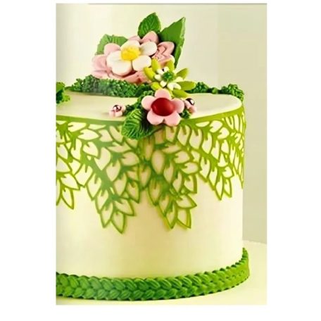 Szilikon csipke forma levél