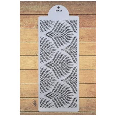 Stencil- búzavirág