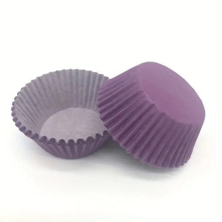 Lila muffin papír 100 db