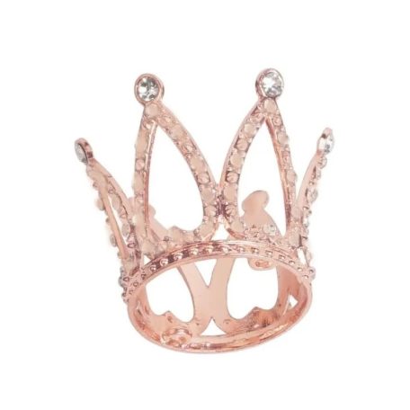 Torta tiara rosegold mini 2.