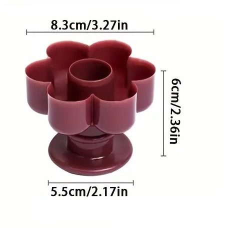 Virág alakú fánk szaggató