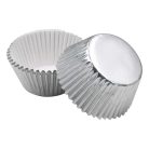 Ezüst színű muffin papír 50 db