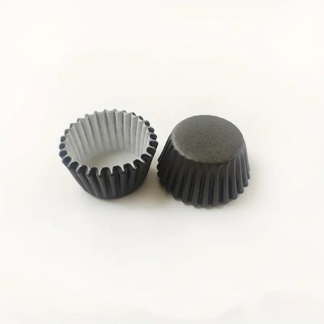 Fekete színű muffin papír 50 db