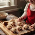 Mézi mintás muffin papír 75 db