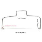 Fém tortavágó 2 húros