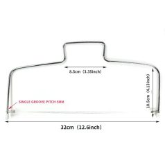 Fém tortavágó 2 húros