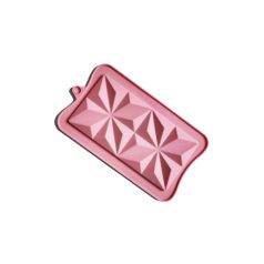   SZILIKON CSOKOLÁDÉ FORMA - TÁBLÁS CSOKI, GEOMETRIKUS KOCKA