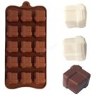 Ajándék csomag mintás szilikon forma 15 db-os