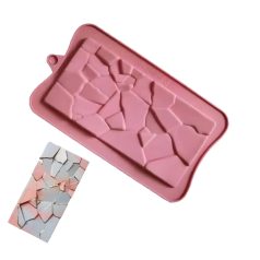 SZILIKON CSOKOLÁDÉ FORMA - TÁBLÁS CSOKI, KŐHATÁS