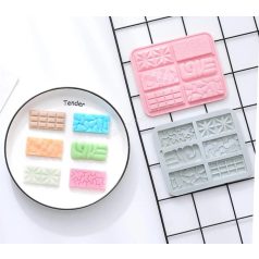 Szilikon csokoládé forma 